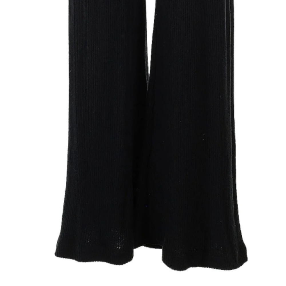 *241 Yummie Black Women's High ride Wide leg pants🤍 EUC - Picture 2 of 5
